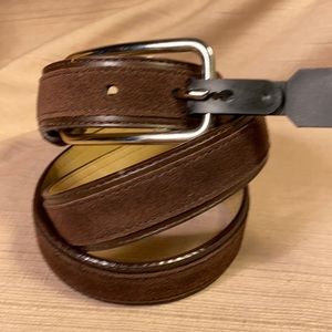 NWOT Via Spiga leather belt elegant classic